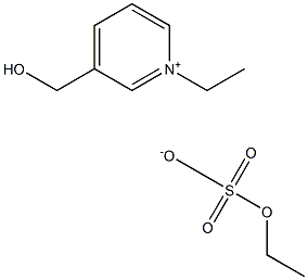 1-ETHYL-3-(HYDROXYMETHYL)PYRIDINIUM ETHYL SULFATE Struktur