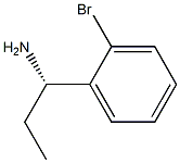 (1S)-1-(2-BROMOPHENYL)PROPYLAMINE Struktur