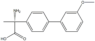 (2R)-2-AMINO-2-[4-(3-METHOXYPHENYL)PHENYL]PROPANOIC ACID Struktur