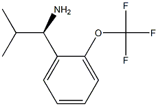 (1R)-2-METHYL-1-[2-(TRIFLUOROMETHOXY)PHENYL]PROPYLAMINE Struktur