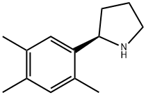 (2R)-2-(2,4,5-TRIMETHYLPHENYL)PYRROLIDINE Struktur