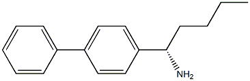 (1S)-1-(4-PHENYLPHENYL)PENTYLAMINE Struktur