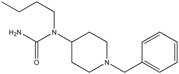 N-BUTYL-N-(1-BENZYL-4-PIPERIDINYL)-UREA Struktur