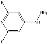 (2,6-DIFLUORO-PYRIDIN-4-YL)-HYDRAZINE Struktur