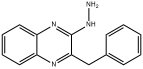 2-BENZYL-3-HYDRAZINOQUINOXALINE Struktur