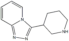 3-PIPERIDIN-3-YL[1,2,4]TRIAZOLO[4,3-A]PYRIDINE Struktur