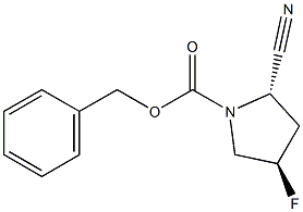 N-CBZ-TRANS-4-FLUORO-L-PROLINONITRILE