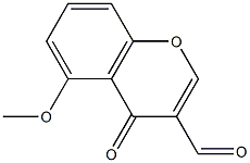 3-FORMYL-5-METHOXYCHROMONE Struktur