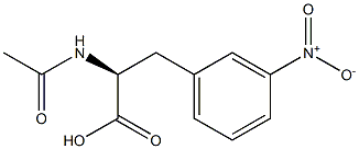 R-N-ACETYL-3-NITROPHENYLALANINE Struktur