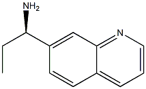 (1R)-1-(7-QUINOLYL)PROPYLAMINE Struktur