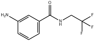 3-AMINO-N-(2,2,2-TRIFLUOROETHYL)BENZAMIDE Struktur