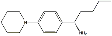 (1S)-1-(4-PIPERIDYLPHENYL)PENTYLAMINE Struktur