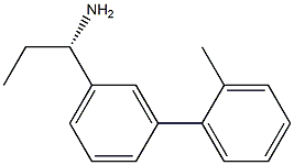 (1S)-1-[3-(2-METHYLPHENYL)PHENYL]PROPYLAMINE Struktur