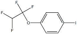 1-IODO-4-(1,1,2,2-TETRAFLUOROETHOXY)BENZENE Struktur