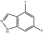 6-FLUORO-4-IODOINDAZOLE Struktur