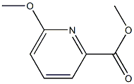 6-METHOXY-PYRIDINE-2-CARBOXYLIC ACID METHYL ESTER Struktur