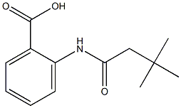 2-[(3,3-DIMETHYLBUTANOYL)AMINO]BENZOIC ACID Struktur