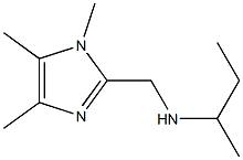 SEC-BUTYL-(1,4,5-TRIMETHYL-1H-IMIDAZOL-2-YLMETHYL)-AMINE Struktur