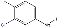 3-CHLORO-4-METHYLPHENYLMAGNESIUM IODIDE Struktur