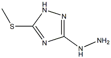 (5-METHYLTHIO-1H-[1,2,4]TRIAZOL-3-YL)-HYDRAZINE Struktur