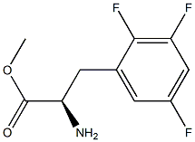 METHYL (2R)-2-AMINO-3-(2,3,5-TRIFLUOROPHENYL)PROPANOATE Struktur