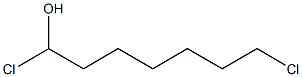 1,7-DICHLOROHEPTANOL Struktur