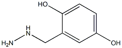 2,5-DIHYDROXY-BENZYL-HYDRAZINE Struktur