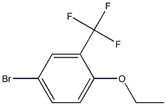 5-BROMO-2-ETHOXYBENZOTRIFLUORIDE Struktur