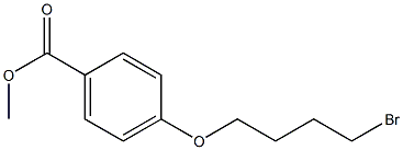 4-(4-BROMO-BUTOXY)-BENZOIC ACID METHYL ESTER Struktur