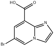 6-BROMO-IMIDAZO[1,2-A]PYRIDINE-8-CARBOXYLIC ACID price.