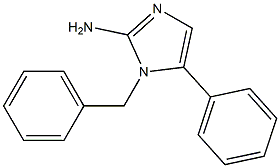 1-BENZYL-5-PHENYL-1H-IMIDAZOL-2-AMINE Struktur