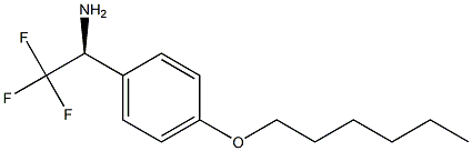 (1S)-2,2,2-TRIFLUORO-1-(4-HEXYLOXYPHENYL)ETHYLAMINE Struktur