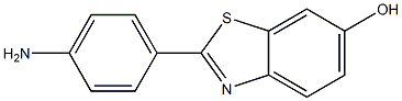 2-(4'-AMINOPHENYL)-6-HYDROXYBENZOTHIAZOLE Struktur