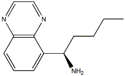 (1R)-1-QUINOXALIN-5-YLPENTYLAMINE Struktur