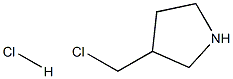 3-CHLOROMETHYL-PYRROLIDINE HYDROCHLORIDE Struktur