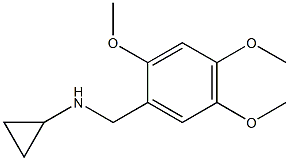 (1S)CYCLOPROPYL(2,4,5-TRIMETHOXYPHENYL)METHYLAMINE Struktur