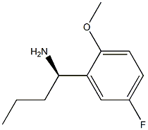 (1R)-1-(5-FLUORO-2-METHOXYPHENYL)BUTYLAMINE Struktur