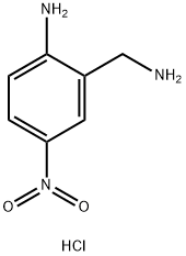 2-AMINO-5-NITROBENZYLAMINE HYDROCHLORIDE Struktur