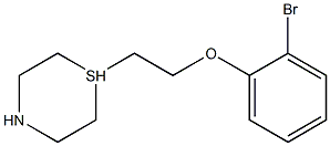 1-[2-(2-BROMOPHENOXY)ETHYL]-THIOMORPHOLINE Struktur