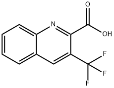 3-(TRIFLUOROMETHYL)QUINOLINE-2-CARBOXYLIC ACID Struktur