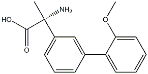 (2R)-2-AMINO-2-[3-(2-METHOXYPHENYL)PHENYL]PROPANOIC ACID Struktur