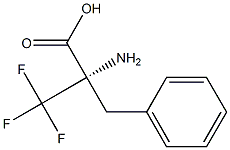 ALPHA-(TRIFLUOROMETHYL)PHENYLALANINE Struktur