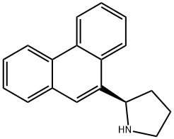 (2R)-2-(9-PHENANTHRYL)PYRROLIDINE Struktur