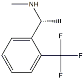 (R)-N-METHYL-1-[2-(TRIFLUOROMETHYL)PHENYL]ETHYLAMINE Struktur