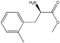 METHYL (2R)-2-AMINO-3-(2-METHYLPHENYL)PROPANOATE Struktur