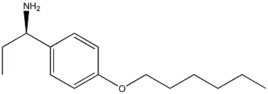 (1R)-1-(4-HEXYLOXYPHENYL)PROPYLAMINE Struktur