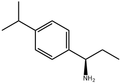 (1R)-1-[4-(METHYLETHYL)PHENYL]PROPYLAMINE Struktur