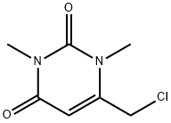 6-(CHLOROMETHYL)-1,3-DIMETHYLPYRIMIDINE-2,4(1H,3H)-DIONE Struktur