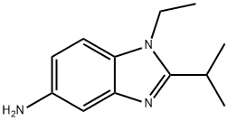 1-ETHYL-2-ISOPROPYL-1H-BENZOIMIDAZOL-5-YLAMINE Struktur