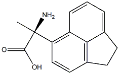 (2S)-2-ACENAPHTHEN-5-YL-2-AMINOPROPANOIC ACID Struktur